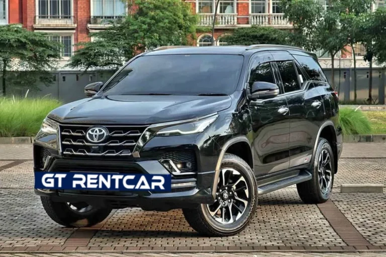 Rental Fortuner dan Pajero Sport dengan supir di Jakarta